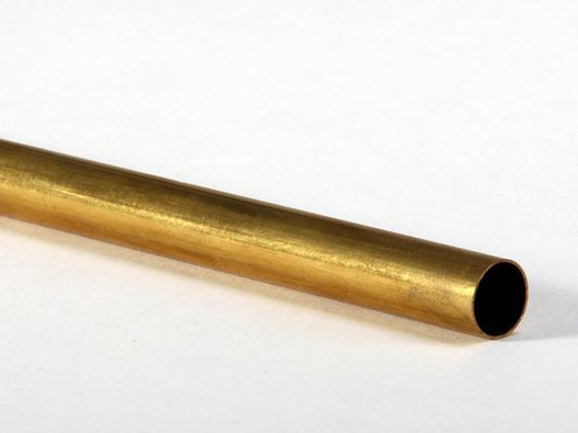 Brass Round Tubing, 1-3/4 OD, 1.51 ID, 0.12 Wall, 36 Length
