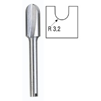 Proxxon HSS Rounding Over Cutter Router Bit 6.4mm