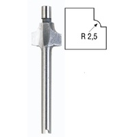 Proxxon HSS Edge Cutter W/Pin Router Bit. 2.5mm round