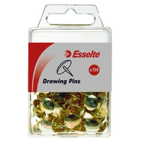 Esselte Drawing Pins 10mm head x 9mm long