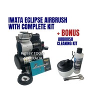IWATA Eclipse Airbrush With Complete Kit