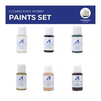 Artesania Paint Set for Model #22260 J.S Elcano - 6 Pack