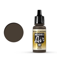 Vallejo Model Air Burnt Umber 17 ml Acrylic Airbrush Paint [71040]