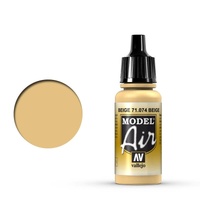 Vallejo Model Air Beige 17 ml Acrylic Airbrush Paint [71074]