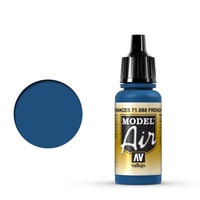 Vallejo Model Air French Blue 17 ml Acrylic Airbrush Paint [71088]