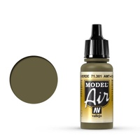 Vallejo Model Air AMT-4 Camouflage Green 17 ml Acrylic Airbrush Paint [71301]