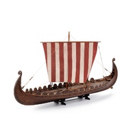 Oseberg Viking Ship1:25 Wooden hull