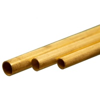 K&S 5076 BRASS TUBE 4.76mm. 5.55mm & 6.35mm BEND(1 PC)