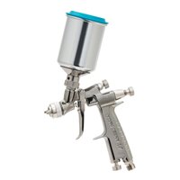 LPH80 HVLP Spray Gun with 150ml Alum Pot 0.8ml nozzle with E2 aircap