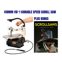 Scroll Saw 410mm (16″) Variable Speed 240V