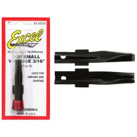 Gouge V Groove small 4.8mm (2pc)