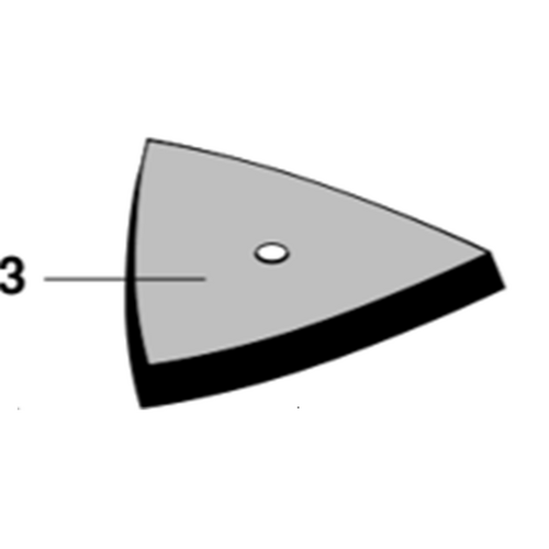 PROXXON Replacement Sanding Pad - Delta Sander 