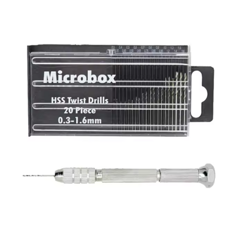 Micro Drill and Pin Vise Set