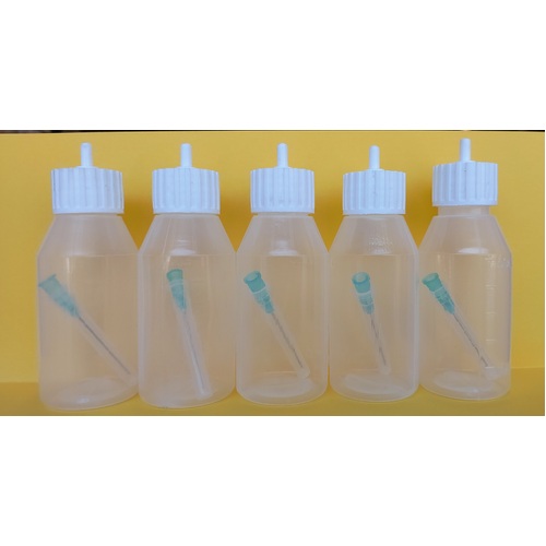 Needle Dispensing Squeeze Bottle 5 Pack