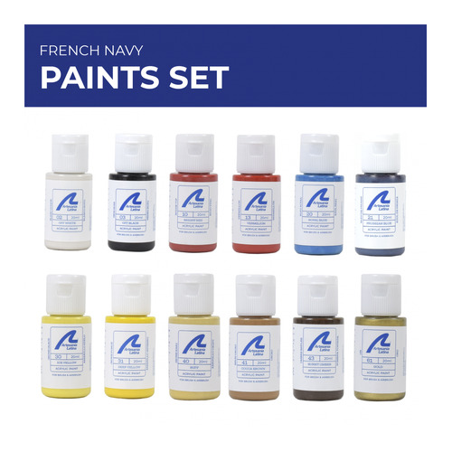 Artesania Paint Set for Model #22517 Hermione La Fayette - 12 Pack