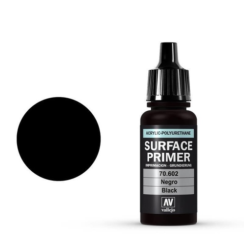 Vallejo Surface Primer Black 17 ml [70602]