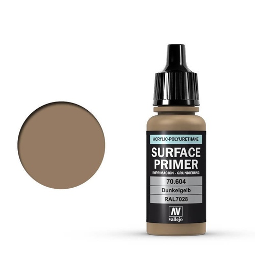 Vallejo Surface Primer German Dark Yellow 17 ml [70604]