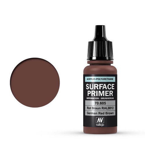 Vallejo Surface Primer German Red Brown 17 ml [70605]