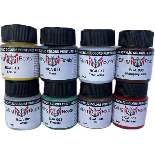 Billing Paint Set for Boats Mayflower 