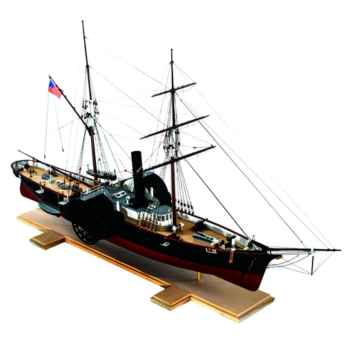 USCG Harriet Lane Steam Paddle Cutter & Gunboat 1857 1:96 Scale