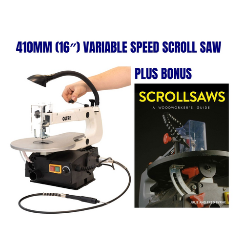 Scroll Saw 410mm (16″) Variable Speed 240V