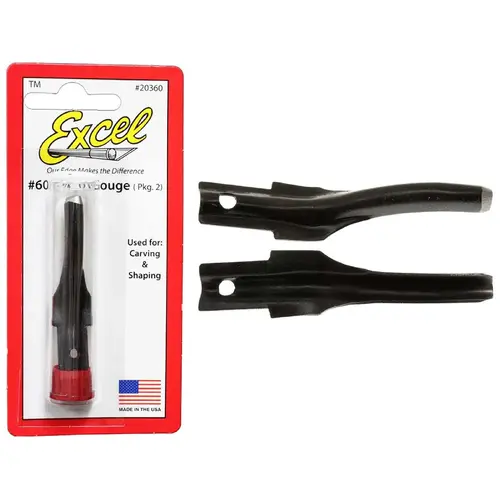 Gouge U Groove Small 6.35mm (2pc)